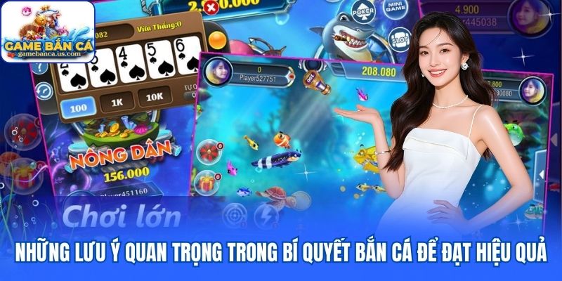 Những lưu ý quan trọng trong mẹo chơi bắn cá để đạt hiệu quả